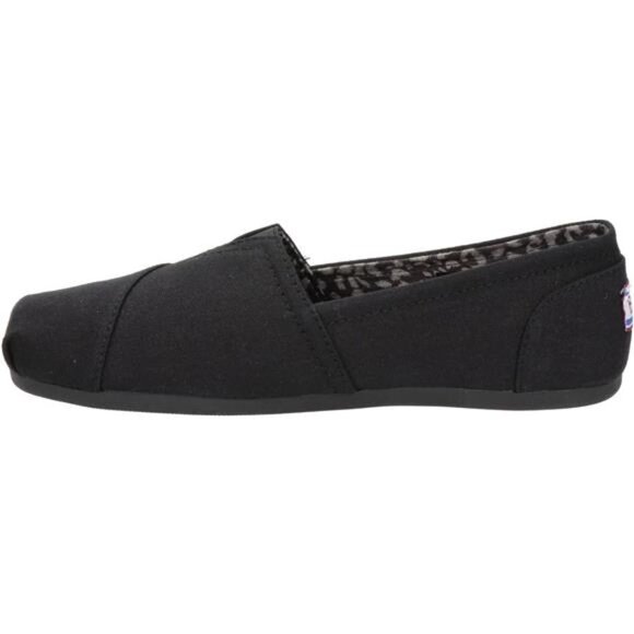 Black Ballet Flats | Memory Foam Footbed | Vegan & Charitable | Machine Washable - Picture 4 of 8